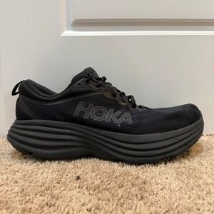 HOKA Men's Black Cushioning Running Shoe